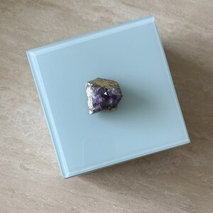 Elegant Amethyst Stone Jewlery Box